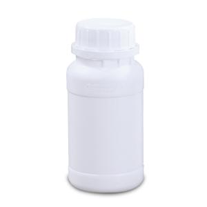 China 250ml White Biodegradable HDPE Fluorinated Plastic Bottles For Pharmacy Pill wholesale