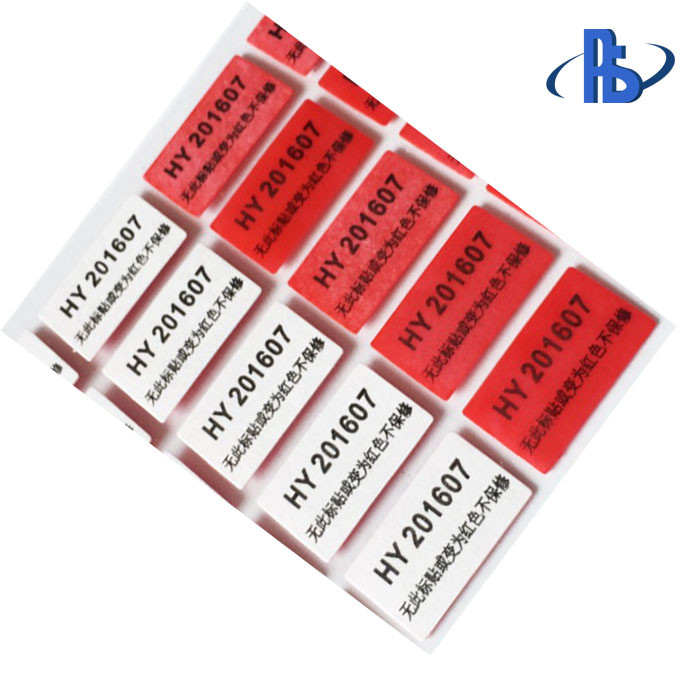 Self Adhesive Water Sensitive Material Sticker For Mobile Phone