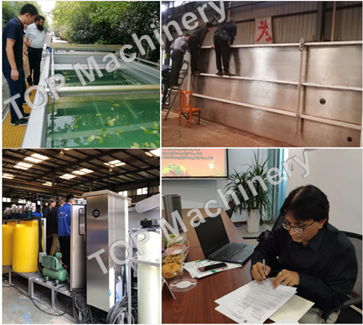 Bubble Filtration Water Device for Large-Scale Sewage Filtration Construction Site