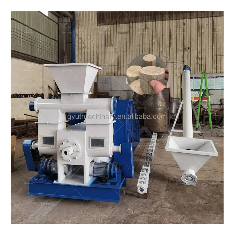 Multi Function Sawdust Block Briquette Making Machine with Low Energy Consumption