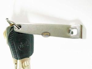 China Cool Fancy Innovative Promotional Cheap Stainless Steel Nail Clipper Shape Blank Bottle Opener Keychain With Logo wholesale