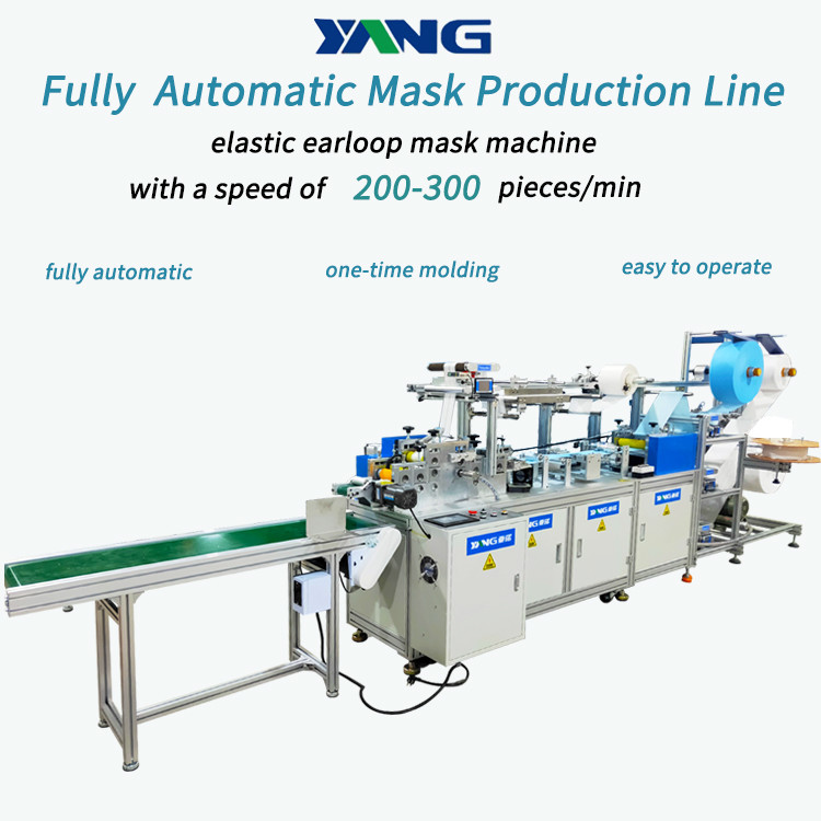 3 Layer Ear Loop Face Mask Machine