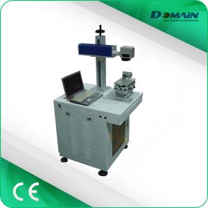China Metal Nameplate Marking Machine , Industrial Laser Marking Equipment Air Cooling wholesale