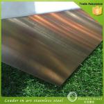 201/304/316/410 hairline finish stainless steel sheets for Architectural