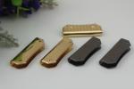 Bag parts & accessories light gold metal corner protector 37 mm length with high