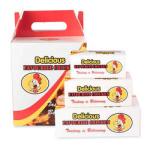 Takeaway Customized Food Packaging Box Recyclable Fried Chicken Box SGS