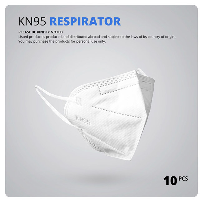 Dustproof KN95 Face Mask Anti Virus Disposable Mouth Mask Ear Wearing Type
