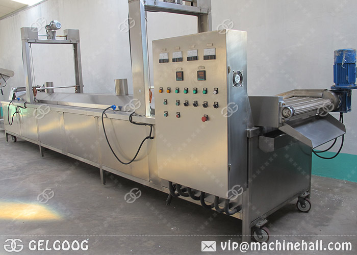 Continuous Fryer Machine