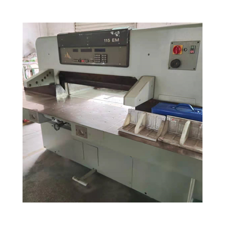 380v Paper Die Cutting Machine Polar Original Germany Used Massikot for 92cm 115cm