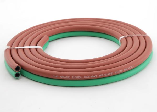 ID 5/16 Inch Oxygen Acetylene Hose OD 15mm Red Green SBR / NR BS EN 559 Heavy