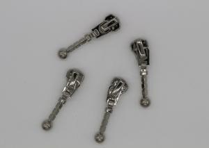 China Custom Decorative Luggage Beaded Metal Zipper Pulls Repair Parts Zinc - Alloy wholesale