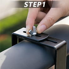 Outdoor Hanging Plant Stand Mounting Rail Hanger Kit NATURE Pressure Treated Wood Type