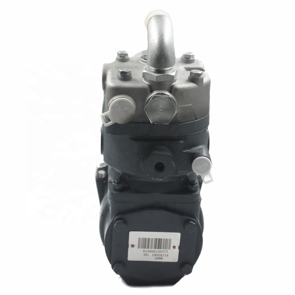 Heavy Truck Part OE NO. 612600130777 Air Compressor for Weichai WP10 Sinotruk HOWO Shacman FAW Dongfeng Truck Engines
