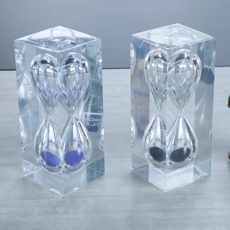 Resin Acrylic Hourglass 1 Minute - 10 Min Sand Timer Hourglass