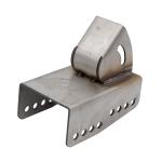 100mm Galvanized Custom Metal Welding Stamping Bending CNC Sheet Metal