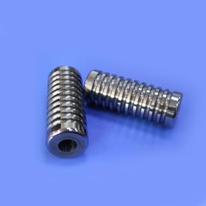 China Threaded Machinery Parts Tungsten Carbide Mold Inserts of 10 Chamfers wholesale