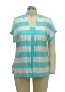 China Women'S Lightweight Summer Cardigan , Short Sleeve Open Front Cardigan Branded wholesale