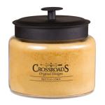 Custom Fragrance Scented Jar Candle With Wooden Metal Lids For Bar Decoration