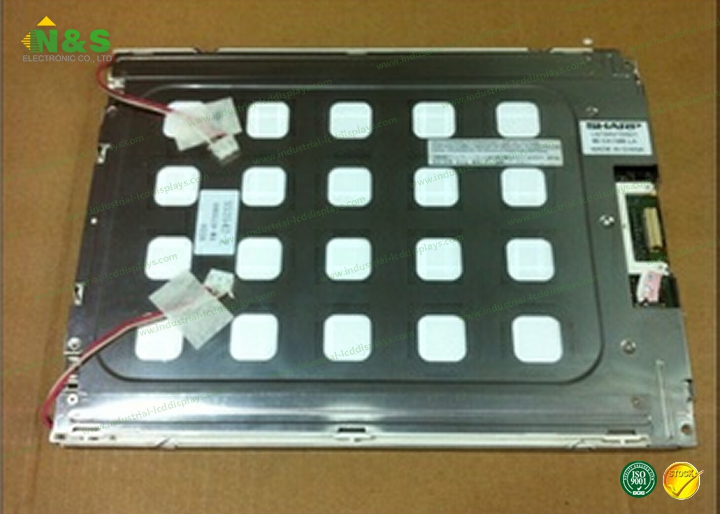 Adjustable Brightness Controls 15.0" Hitachi LCD Panel Normally White TX38D01VM1AAA