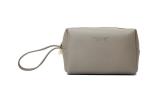 Promotional Fashion Cosmetic Bag PU Leather Material Made With Handle