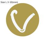 Economical Single Polymer Ligating Clips Endoscopic Surgery Clip NLC-OL