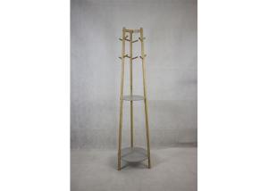 China 12 Hanger 10kg 170cm Height Coat Rack With Shoe Bench wholesale