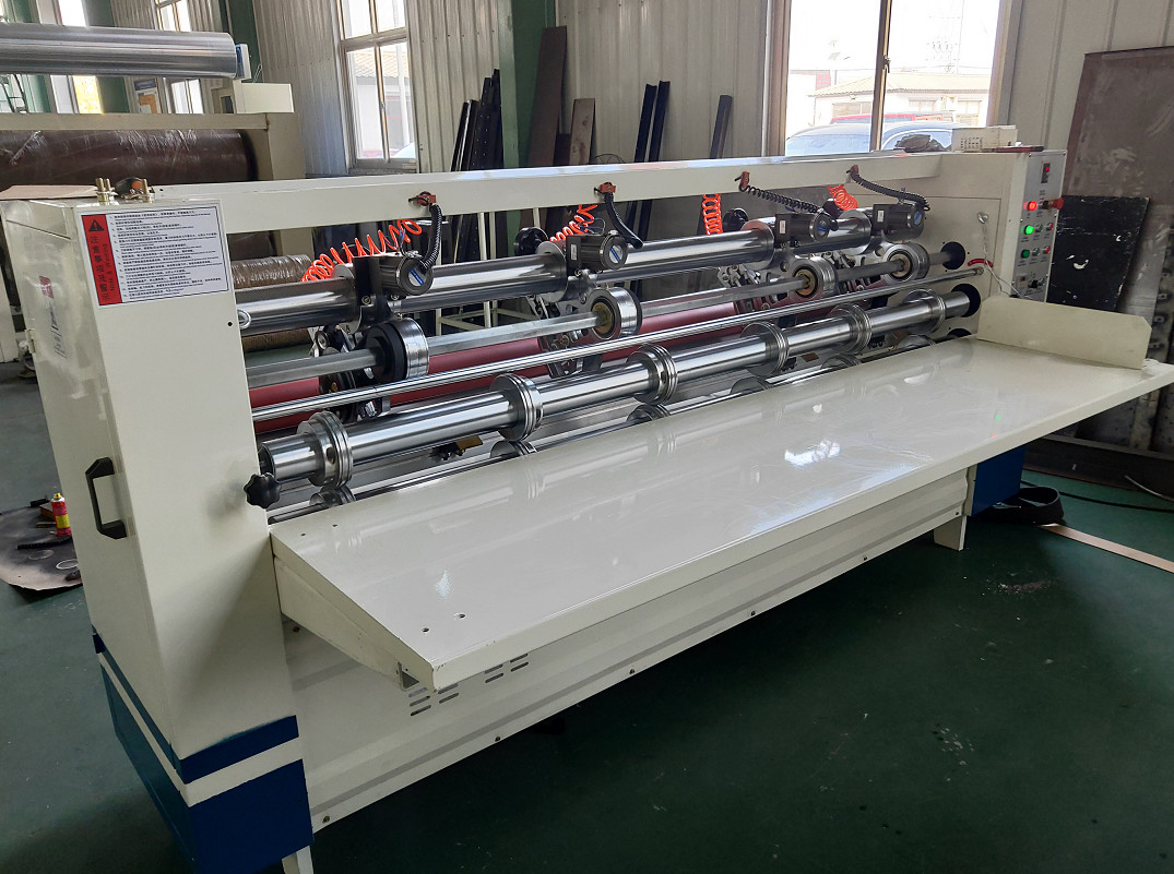 Custom Slitter Scorer Thin Blade Rotary Machine With Precision Linear Guide