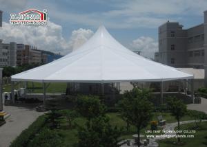 China Waterproof White Color High Peak Tents / Wedding Reception Tent For Outdoor Event Party wholesale