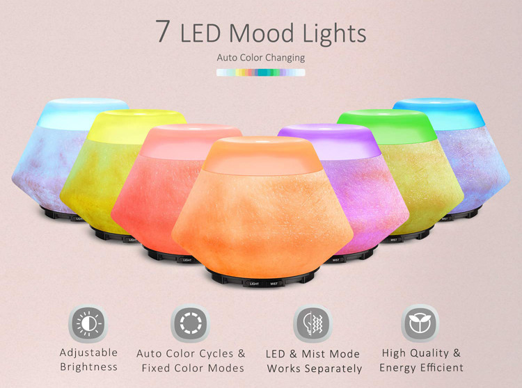 200ML Natural Resin Aroma Diffuser With Extra Quiet Whisper Operation