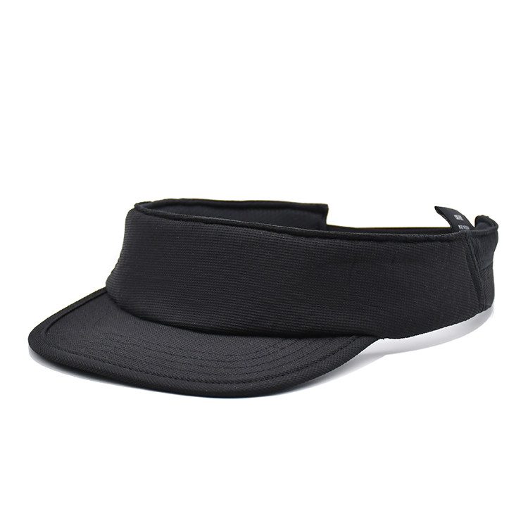 60cm Adjustable Sun Visor Hat Empty Top Professional Printing Embroidery