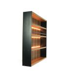 600mm Height Italy Shaker Style Aluminium Display Shelf