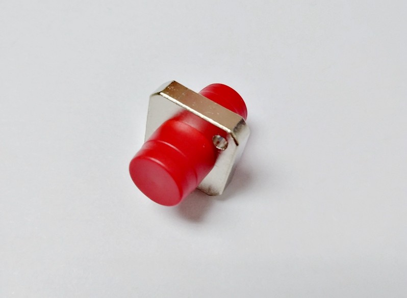 FC Simplex Single - Mode Fiber Optic Adapters , Fiber Cable Adapters High Stability