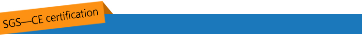 CE certification of the product