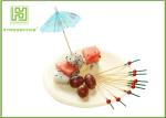 Baby Shower Umbrella Cake Topper , Multi - Colored Flag Cupcake Toppers
