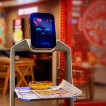 Robot Restaurant Service Zhaocaibao For Automated Food Delivery As Food Delivery