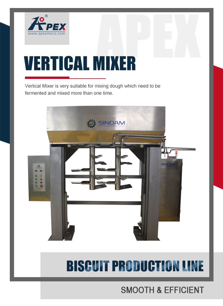 Commercial Biscuit Mixing Machine , Horizontal Multi Function Dough Mixer