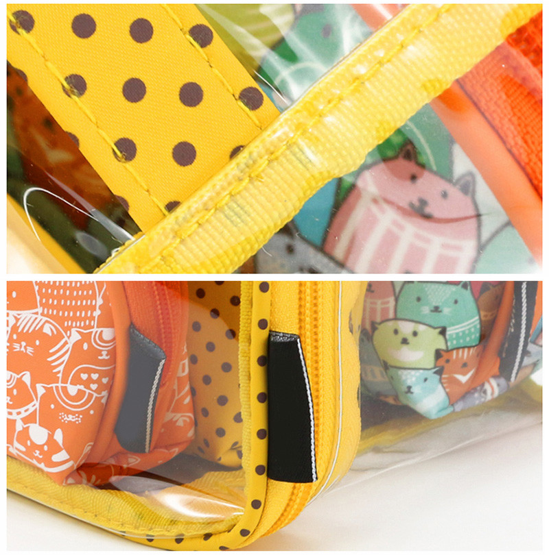 Fashion Large Capacity Multi-Function Cosmetic Bag 4 Pieces Sets