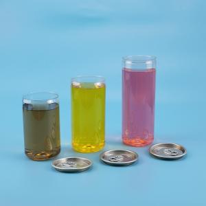 China BPA Free Transparent 200ml Plastic Empty Soda Cans wholesale
