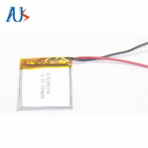 China 3.7V 340mAh Lithium Polymer Battery 383334 Lithium Ion Batteries wholesale
