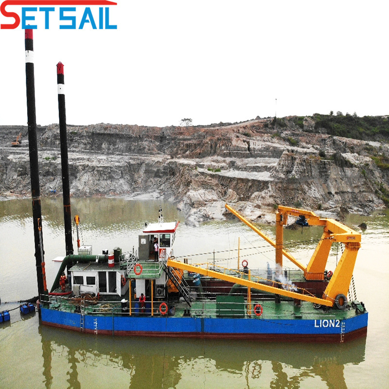 High Capacity1400m3 24inch Cutter Suction Dredger with Hydraulic System