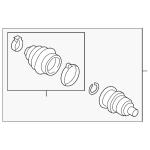 3QF498099B Transmission Parts C.V Joint