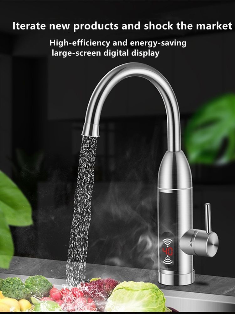 Energy Saving Thermal Electric Faucet 3000W 220v Instant Electric Heating Faucet