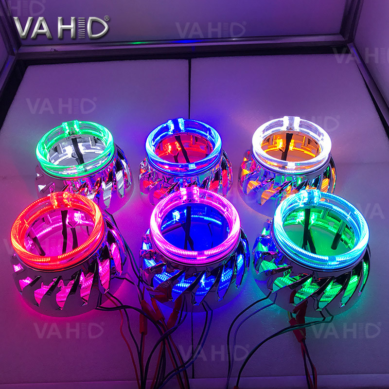 CH13 2.5inch Round double Crystal angel eye Bixenon Car hid xenon projector kit