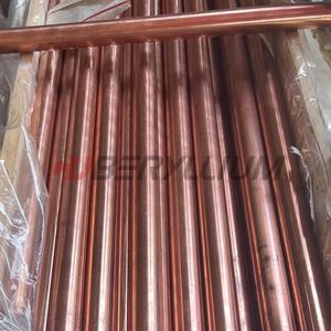 China High Hardness Chromium Zirconium Copper Round Bars For Welding Wheels wholesale