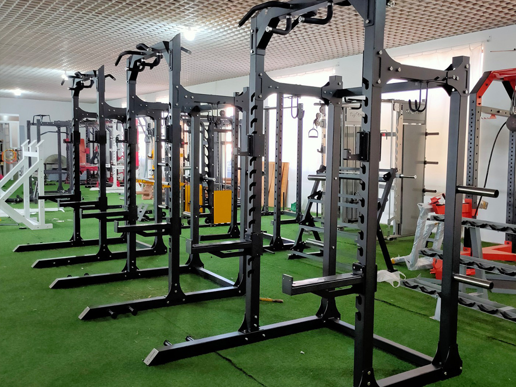 New Style Strength Equipment Home Indoor Folding Power Racks Wall Squat Rack