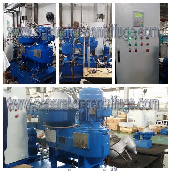 Disc Stack Centrifuges Vertical Bowl Centrifuge Mixed Oil Filter Separator