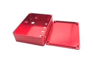 China Custom CNC Brushed Small Enclosure Aluminum Box By Die Casting wholesale