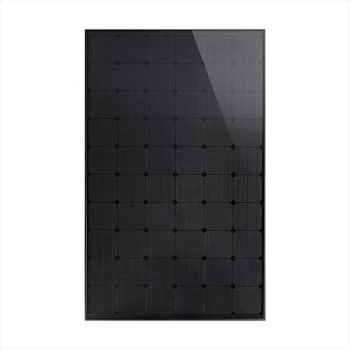 320W 1950 X 992 X 40mm All Black Pv Panels Mono Solar Panel