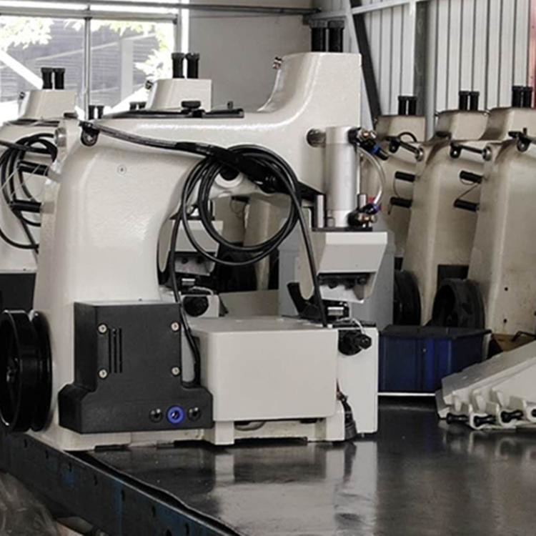 Horizontal Table Type Continuous Plastic Bag Band Sealing Machine bag sewing machine plastic bag closing machine