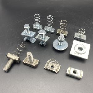 China Carbon Steel Galvanized Unistrut Support Spring Nuts wholesale